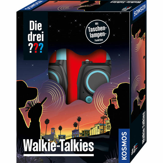 KOSMOS The Three ??? Walkie-Talkies, Radios, Radio, Detective Equipment, Toys, Children, 3 km Range, 632229