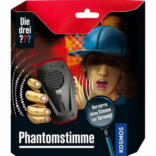 KOSMOS The Three ??? Phantom Voice, Voice Changer, Detectives, Toy, Children, Ages 8 and Up, 630614