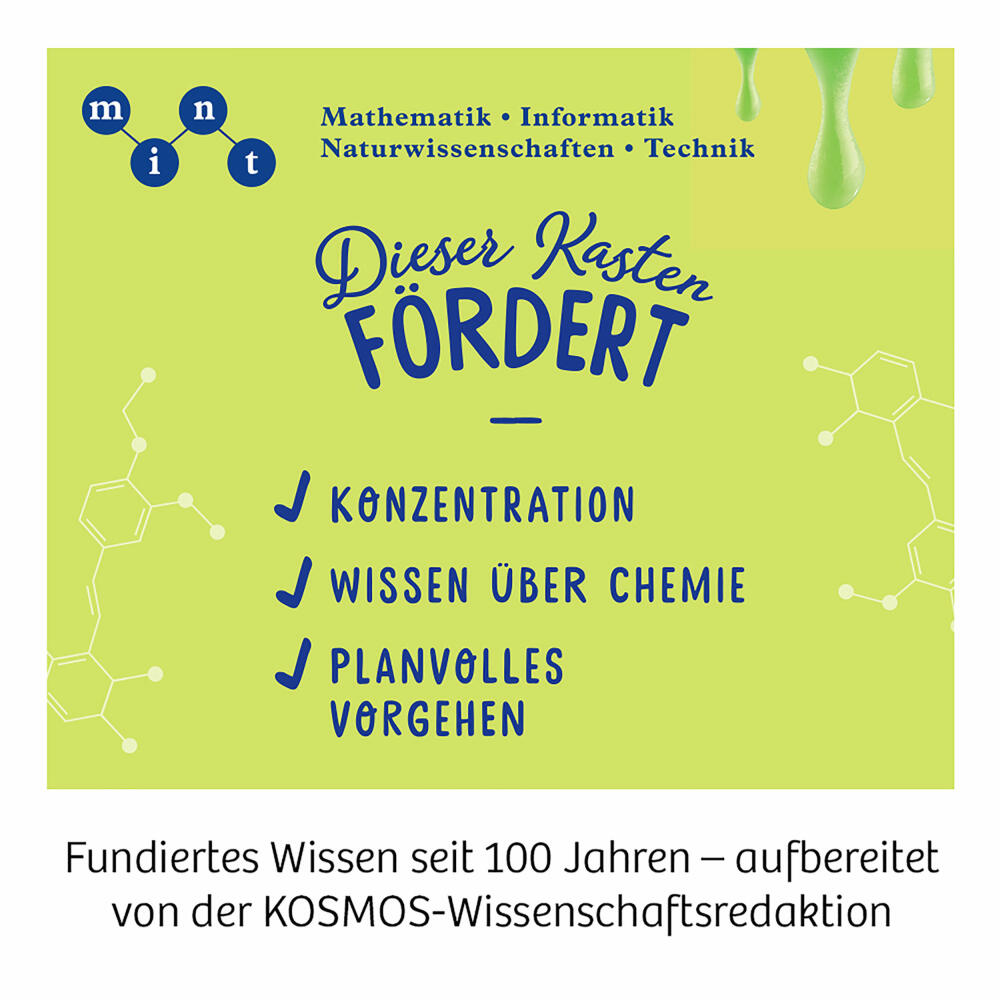 KOSMOS Schleim-Labor, Experimentieren, Lernen, Spielzeug, Entdecken, ab 8 Jahren, 643607