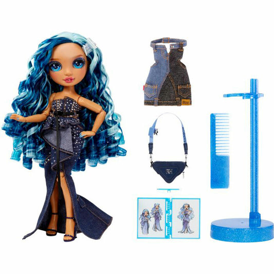 Rainbow High Fantastic Fashion Doll- Skyler Blue, Fashion Doll, Dress-up Doll, Doll, 587378EUC