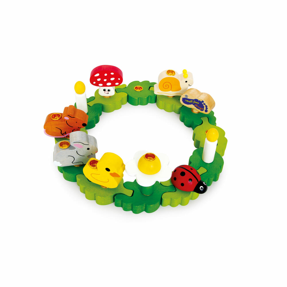small foot design Geburtstagskranz Tiere