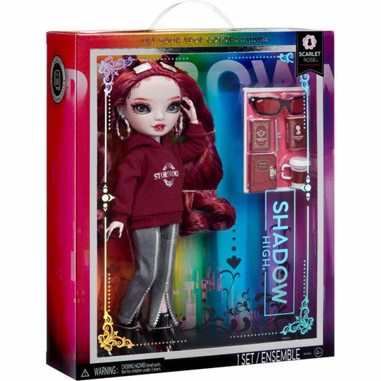 Rainbow High Shadow High Fashion Doll- Scarlet Rose Maroon, fashion doll, dress-up doll, doll, 592785EUC