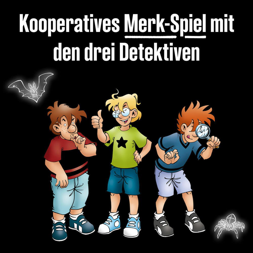 KOSMOS The Three ??? Kids Ghost Hunt, Cooperative Memory Game, Children's Game, Family Game, Ages 6 and Up, 683764