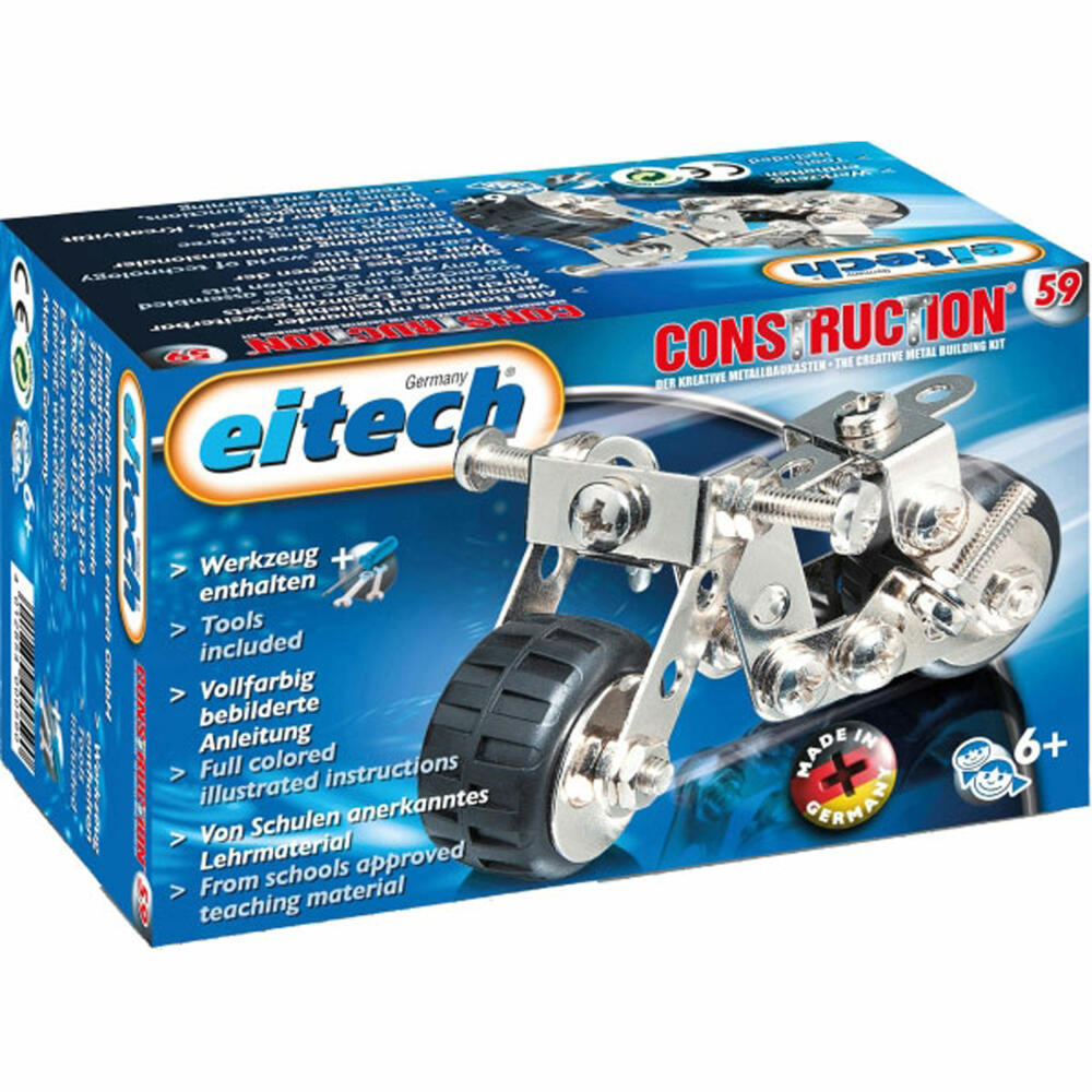 eitech metal construction kit motorcycle