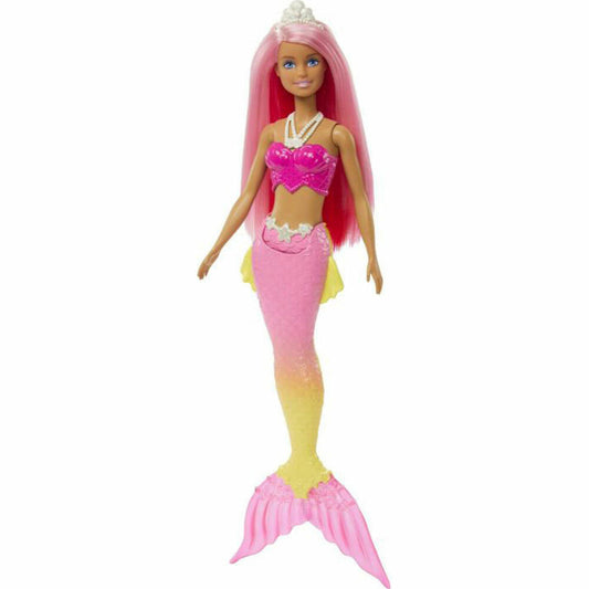 Mattel HGR11 Barbie Dreamtopia Meerjungfrau-Puppe (pinkfarbenes Haar), Spielzeug ab 3 Jahren