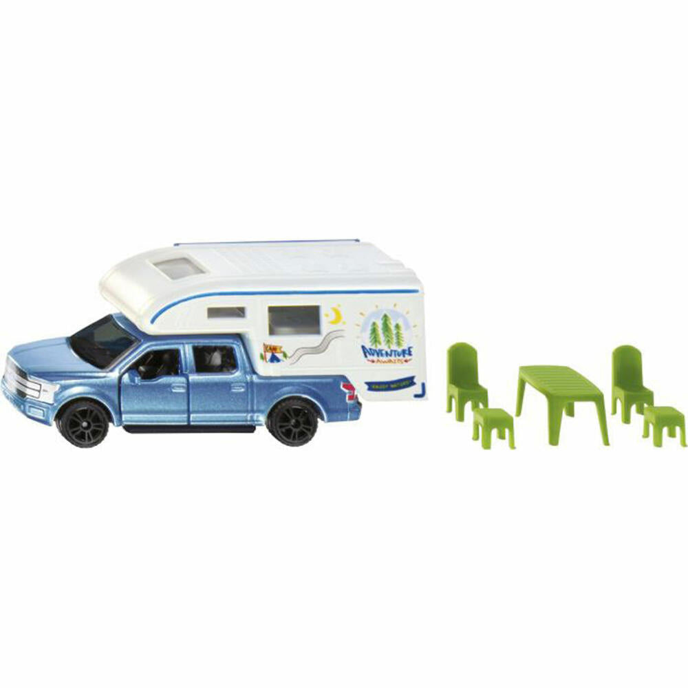 SIKU 1693 Ford F150 pick-up camper