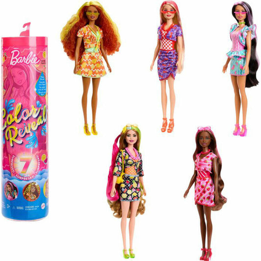 Mattel HJX49 Color Reveal Barbie Sweet Fruit Series