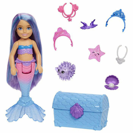 Mattel HHG57 Barbie Mermaid Power - Chelsea Meerjungfrau