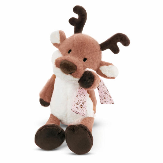 NICI Green Winter Friends Rentier Jonte Schlenker, Kuscheltier, Plüschtier, Stofftier, 36 cm, 48317