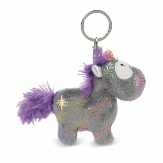 NICI Green Theodor & Friends Einhorn Star Bringer Schlüsselanhänger, Schlüssel Anhänger, Glücksbringer, 10 cm, 48621