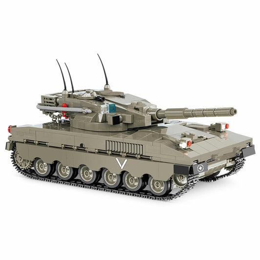 COBI Klemmbausteinset Merkava Mk. 1/2, Armed Forces, Kampfflugzeug, Jet, Klemmbausteine, Kunststoff, 825 Teile, 2621