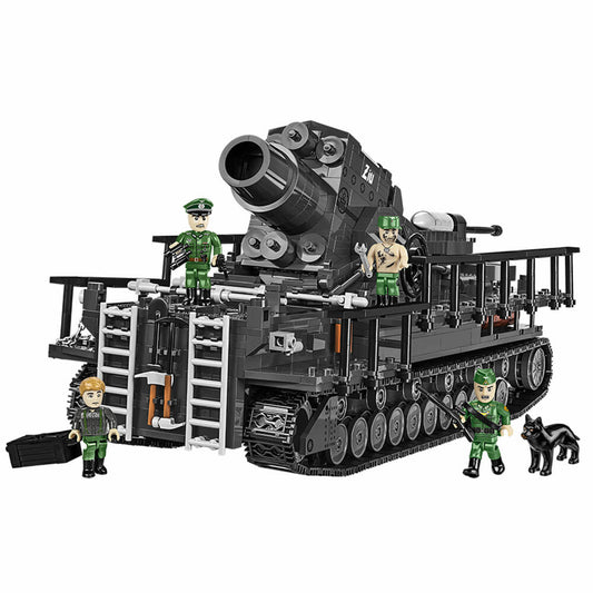 COBI Klemmbausteinset 60 cm Karl-Gerät 040 ZIU, World War 2 Historical Collection, Mörser, Spielfiguren, Klemmbausteine, Kunststoff, 1560 Teile, 2560