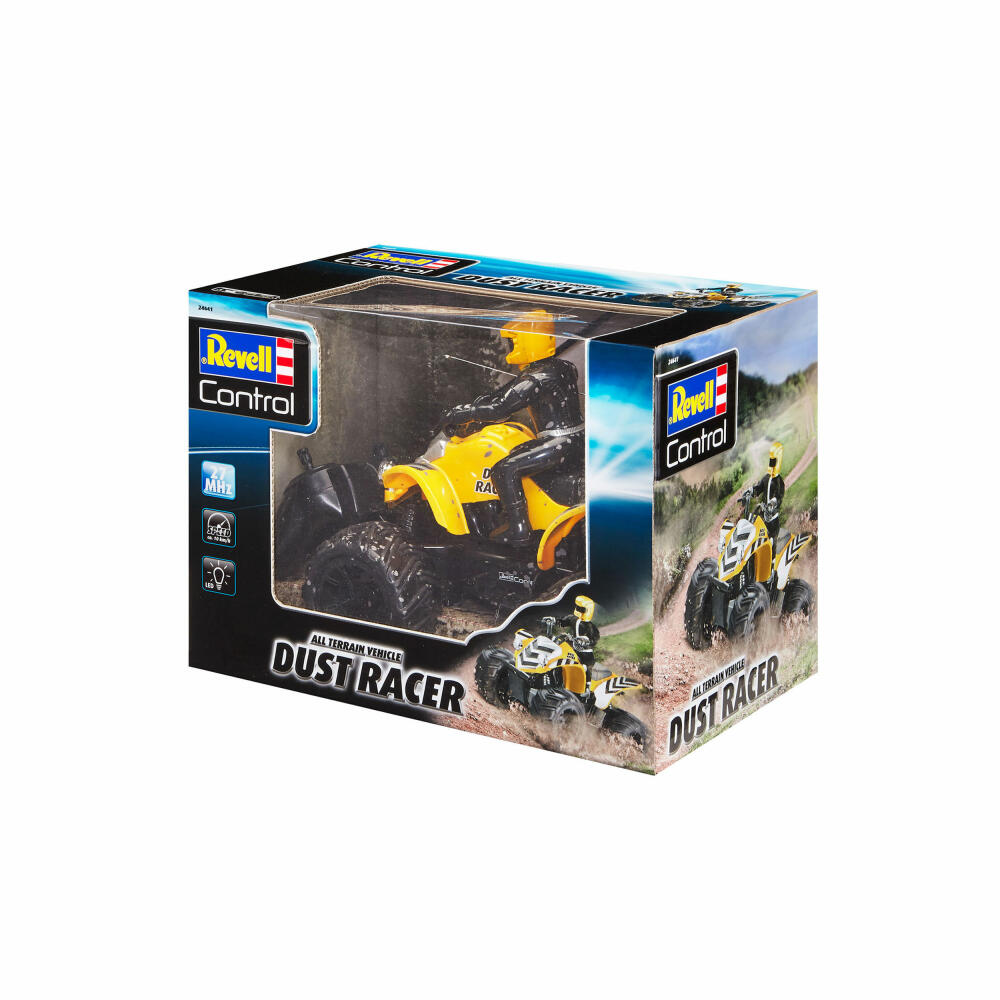 Revell Control Quad ATV New Dust Racer, ferngesteuertes Quadbike, 27 MHz, ab 8 Jahren, 24641