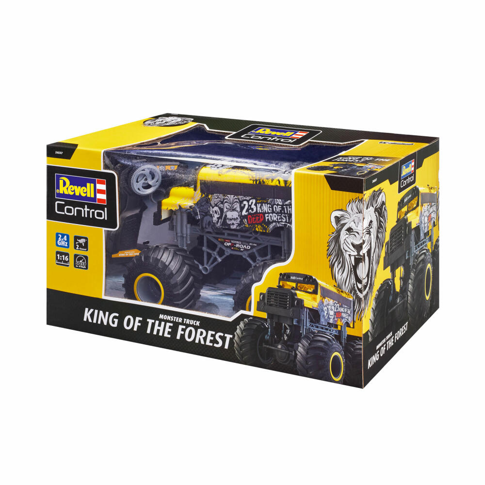 Revell Control Monster Truck King of the Forest, ferngesteuerter Monster-Truck, 2.4 GHz, ab 8 Jahren, 24557