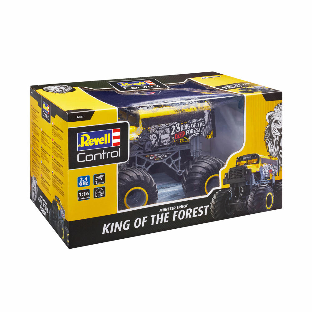 Revell Control Monster Truck King of the Forest, ferngesteuerter Monster-Truck, 2.4 GHz, ab 8 Jahren, 24557