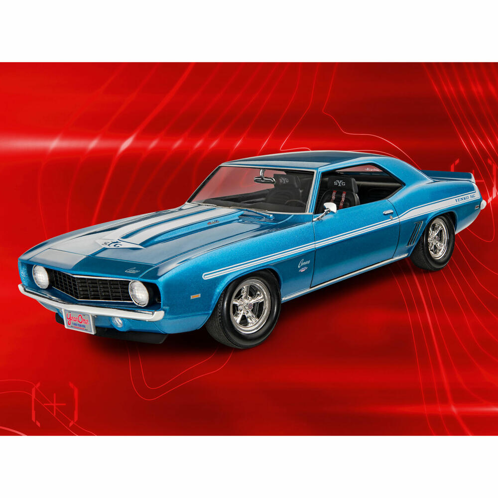 Revell Model Set Fast &amp; Furious 1969 Chevy Camaro Yenko, Car, Model Kit, Model Kit, 92 Parts, Ages 13 and Up, 67694