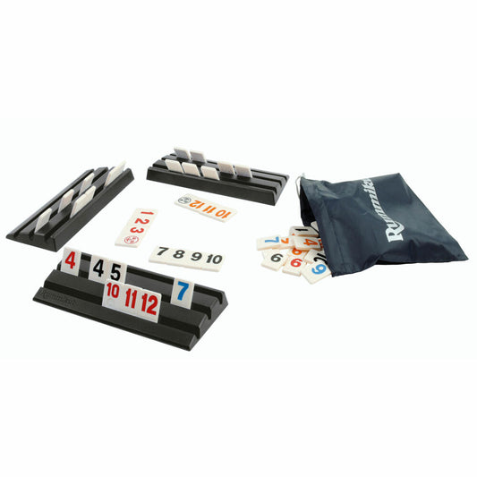 Jumbo Spiele Original Rummikub XXL, Gesellschaftsspiel, Familienspiel, mit Extra Großen Zahlen, 3819