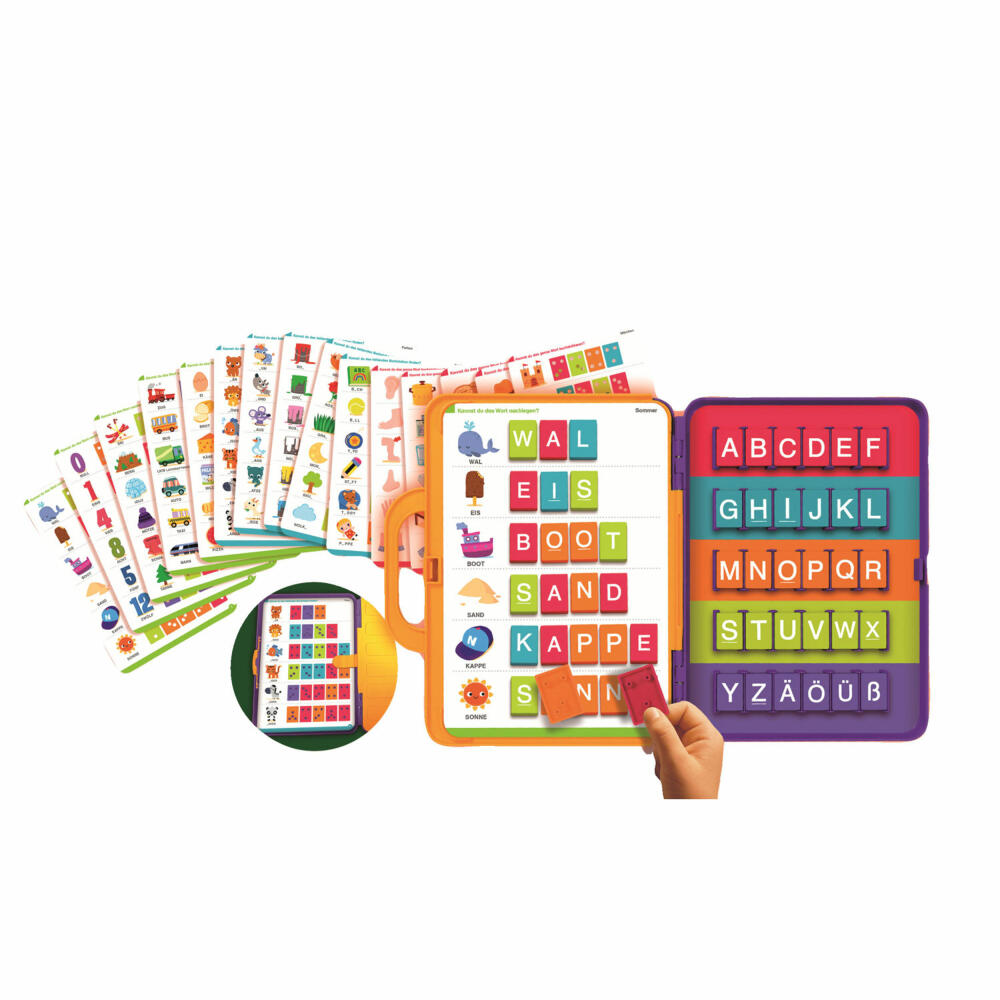 Jumbo Games I learn to read, educational game, children's game, spelling, capital letters, 19565