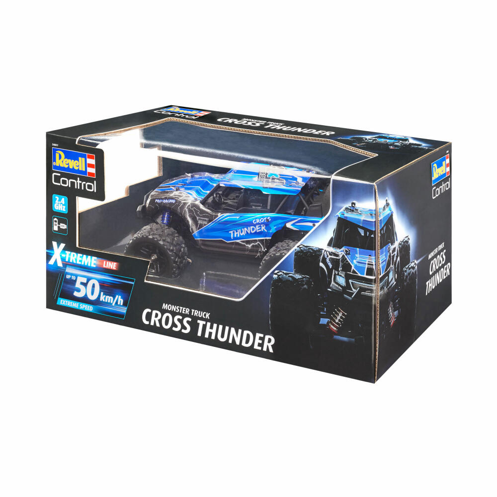 Revell Control X-Treme Cross Thunder, ferngesteuerter Racing-Buggy, 2.4 GHz, ab 14 Jahren, 24831