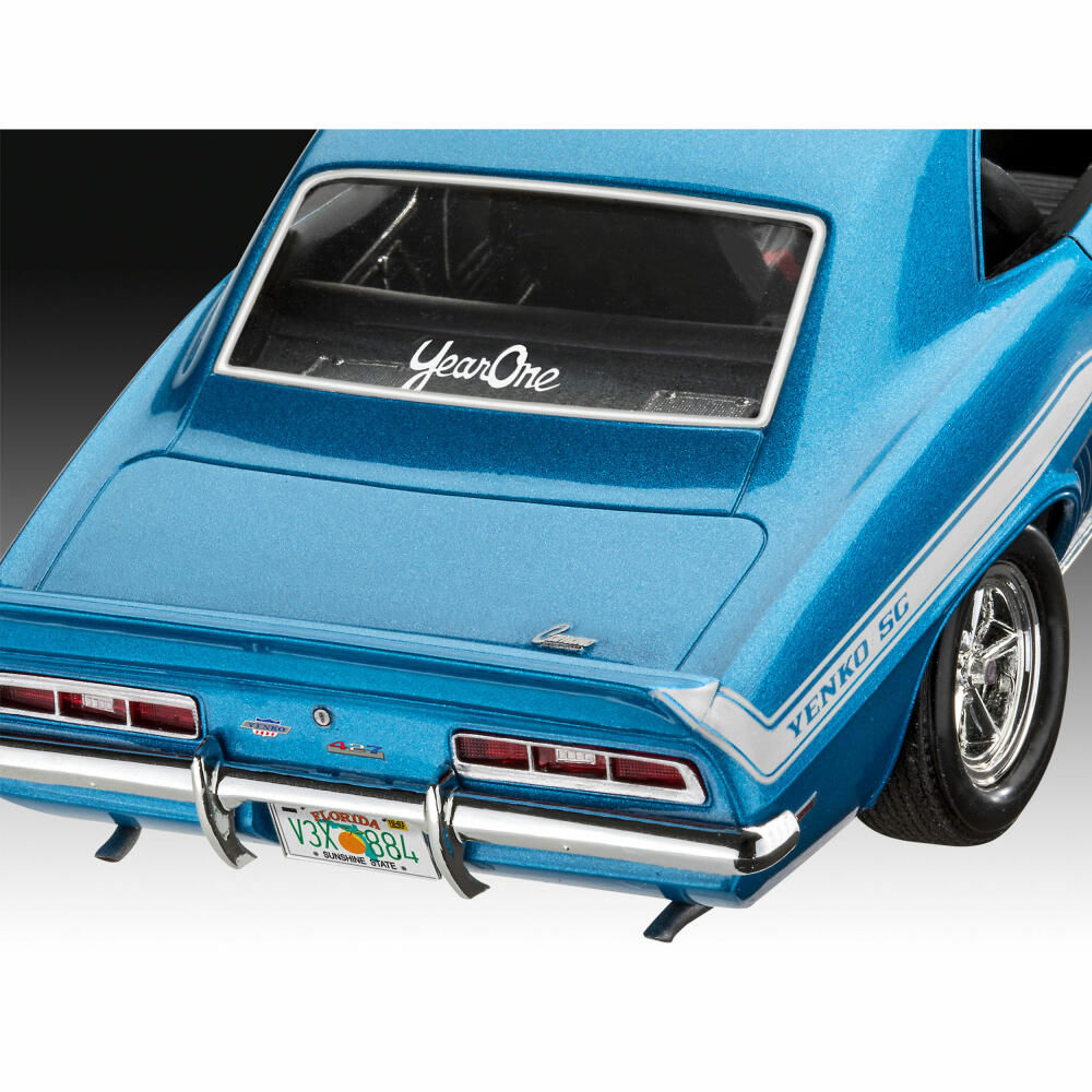 Revell Model Set Fast &amp; Furious 1969 Chevy Camaro Yenko, Car, Model Kit, Model Kit, 92 Parts, Ages 13 and Up, 67694