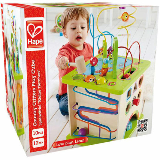 Hape Motorikwürfel Kleine Tierchen