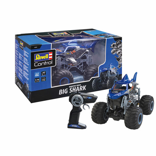 Revell Control Monster Truck Big Shark, ferngesteuerter Monster-Truck, 2.4 GHz, ab 8 Jahren, 24558