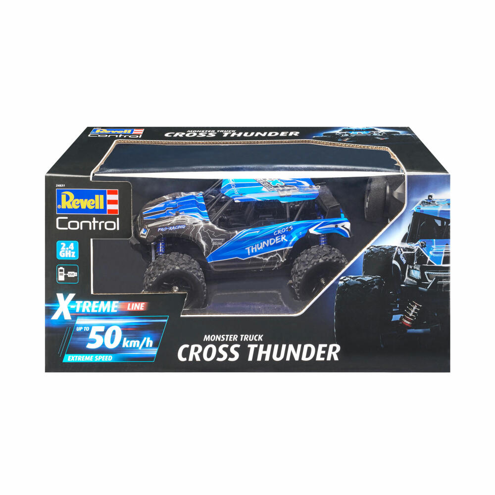 Revell Control X-Treme Cross Thunder, ferngesteuerter Racing-Buggy, 2.4 GHz, ab 14 Jahren, 24831
