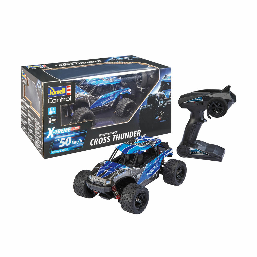Revell Control X-Treme Cross Thunder, ferngesteuerter Racing-Buggy, 2.4 GHz, ab 14 Jahren, 24831