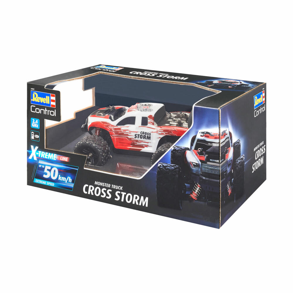 Revell Control X-Treme Cross Storm, ferngesteuerter Monster-Truck, 2.4 GHz, ab 14 Jahren, 24830