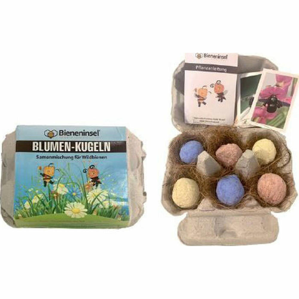 Innovation Partners Bieneninsel Flower Balls 6 pcs. in a box