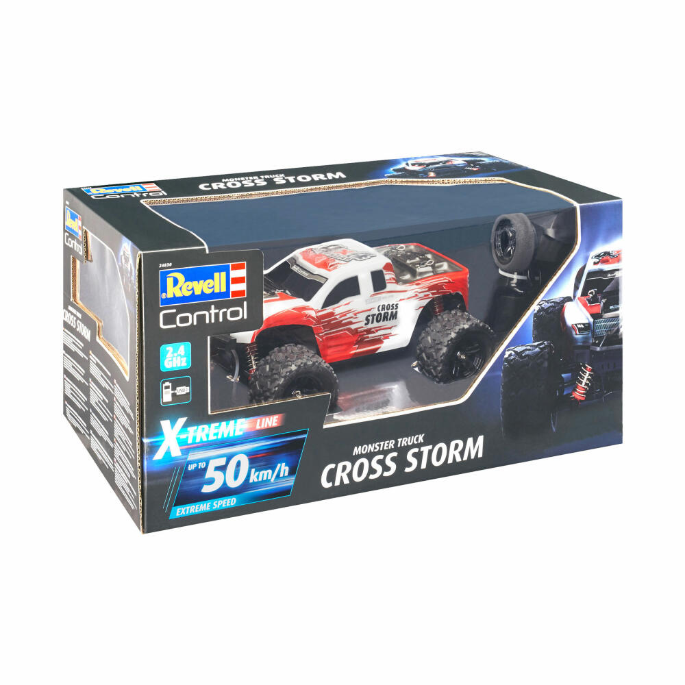 Revell Control X-Treme Cross Storm, ferngesteuerter Monster-Truck, 2.4 GHz, ab 14 Jahren, 24830