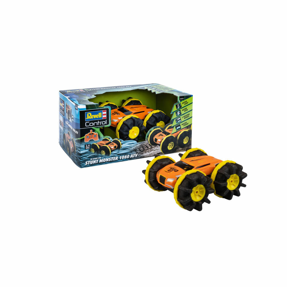 Revell Control Fernlenk-Fahrzeug RC Stunt Monster 1080 ATV, 2.4 GHz Steuerung, 24675