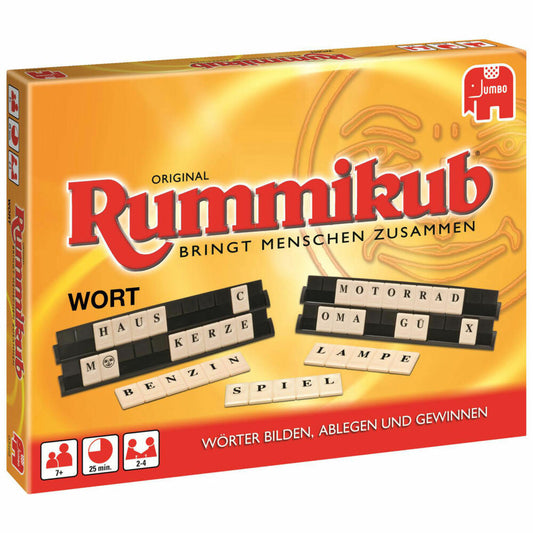 Jumbo Games Original Rummikub Word, Board Game, Family Game, Word Forming, 3469