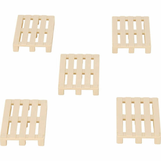 Bruder Accessories Euro Pallets, Set of 5, Euro Pallets, Toys, Accessories, 45004