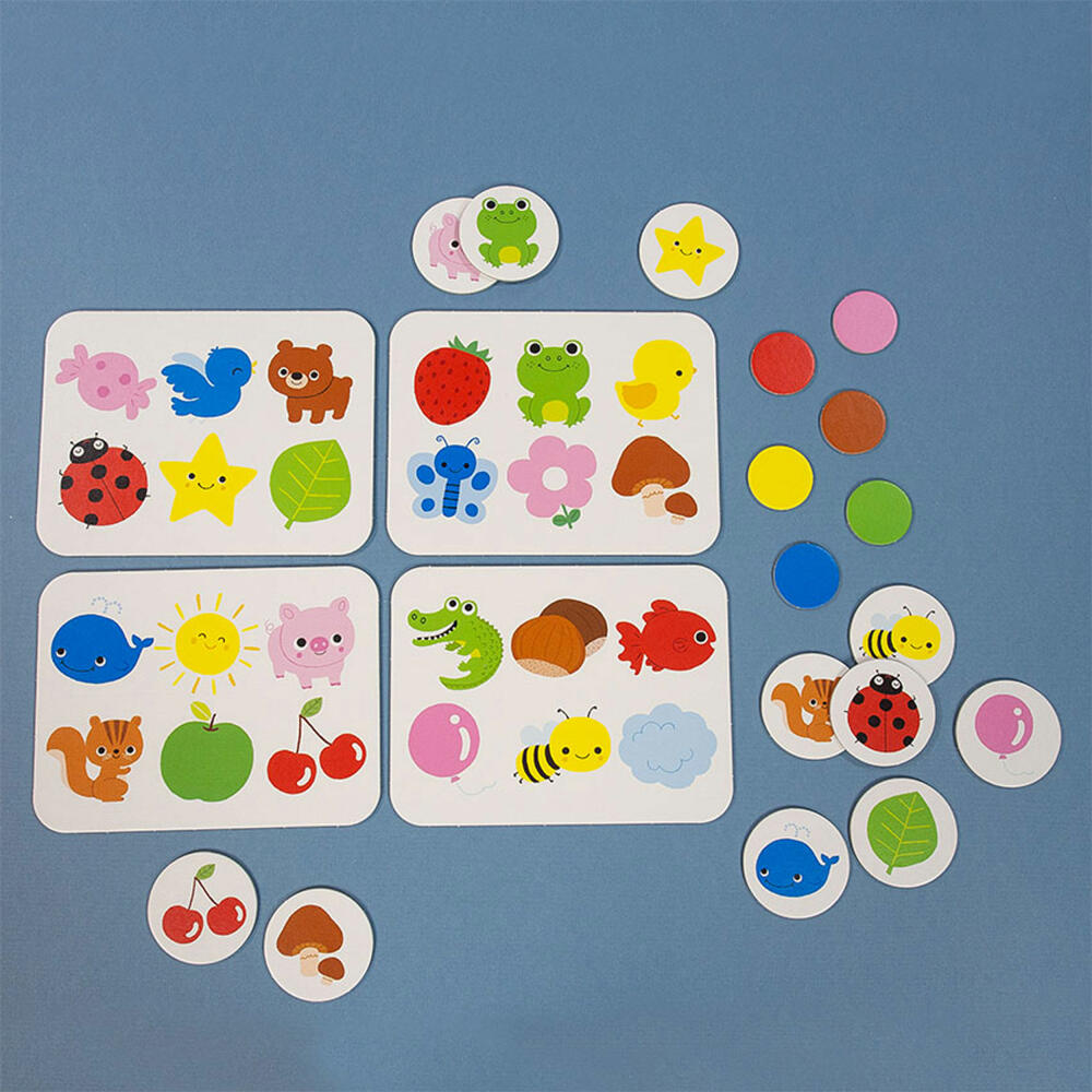 Jumbo Games I learn colors &amp; shapes, educational game, children's game, laying game, children's game, 19580