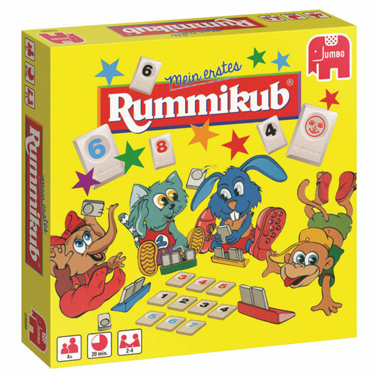 Jumbo Games Original Rummikub My first Rummikub, children's game, board game, family game, 3990