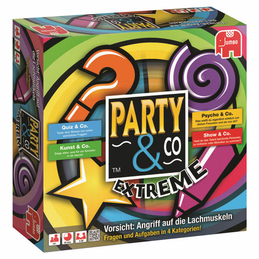Jumbo Games Party &amp; Co. Extreme, party game, board game, action game, 17864