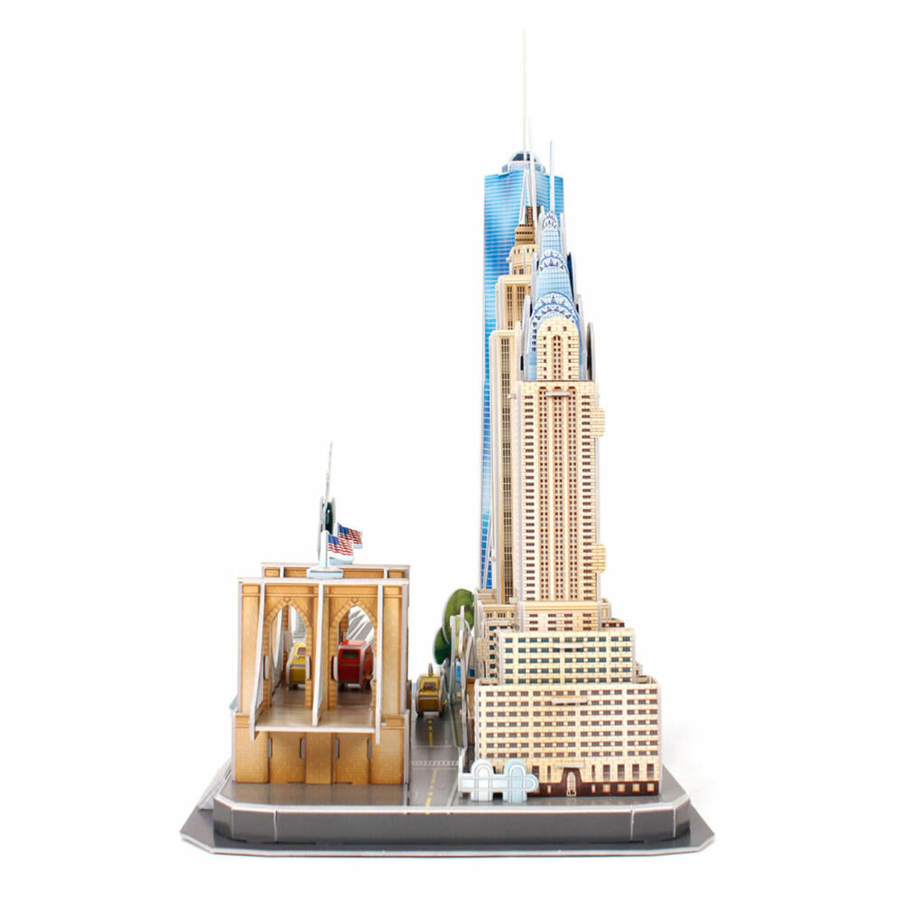 Revell 3D Puzzle City Line New York, Städtepuzzle, USA, 123 Teile, ab 10 Jahren, 00142