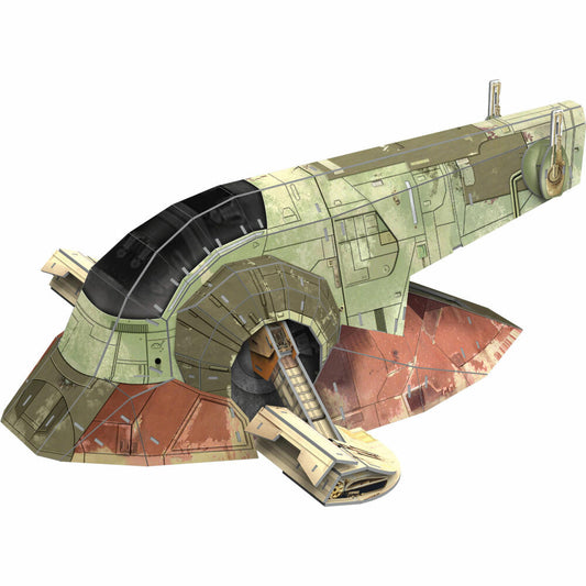 Revell 3D kit The Mandalorian: BOBA FETTS STARFIGHTER, cardboard model kit, battle ship, 130 parts, from 8 years, 00320
