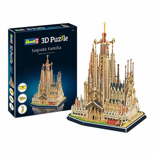 Revell 3D Puzzle Basilika La Sagrada Familia, Spanien, 194 Teile, ab 10 Jahren, 00206