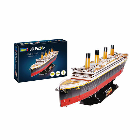 Revell 3D Puzzle RMS Titanic, Passagierschiff, Schiff, 113 Teile, ab 10 Jahren, 00170
