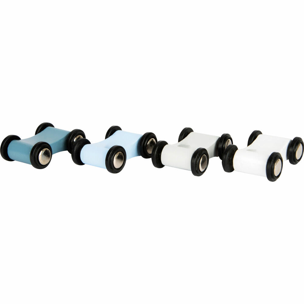 Legler small foot Rennbahn Blaues Wunder, Autobahn, Kugelbahn, Murmelbahn, Kinder Spielzeug, 11651