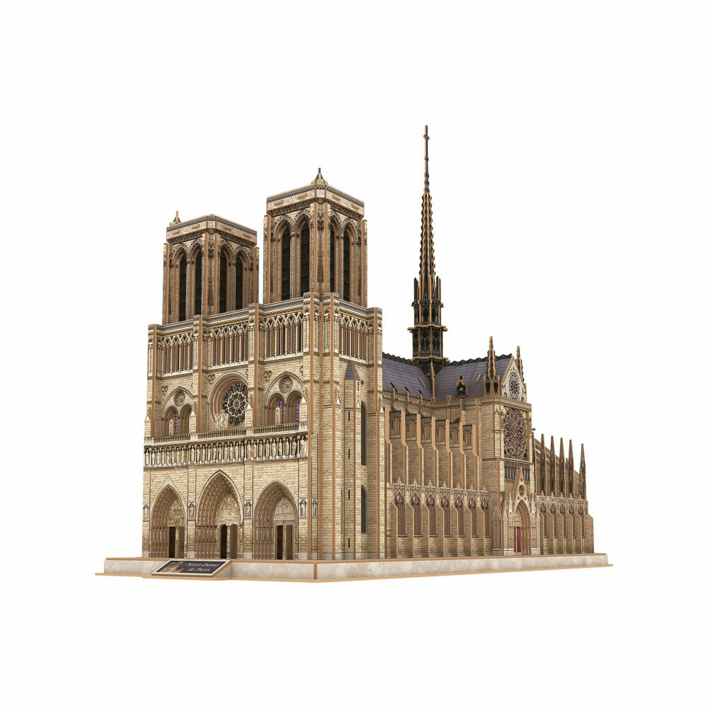 Revell 3D Puzzle Notre Dame de Paris, Kathedrale, 293 Teile, ab 10 Jahren, 00190