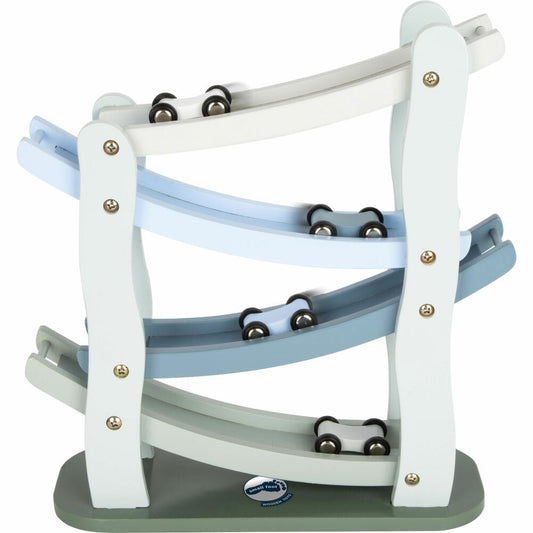 Legler small foot Rennbahn Blaues Wunder, Autobahn, Kugelbahn, Murmelbahn, Kinder Spielzeug, 11651