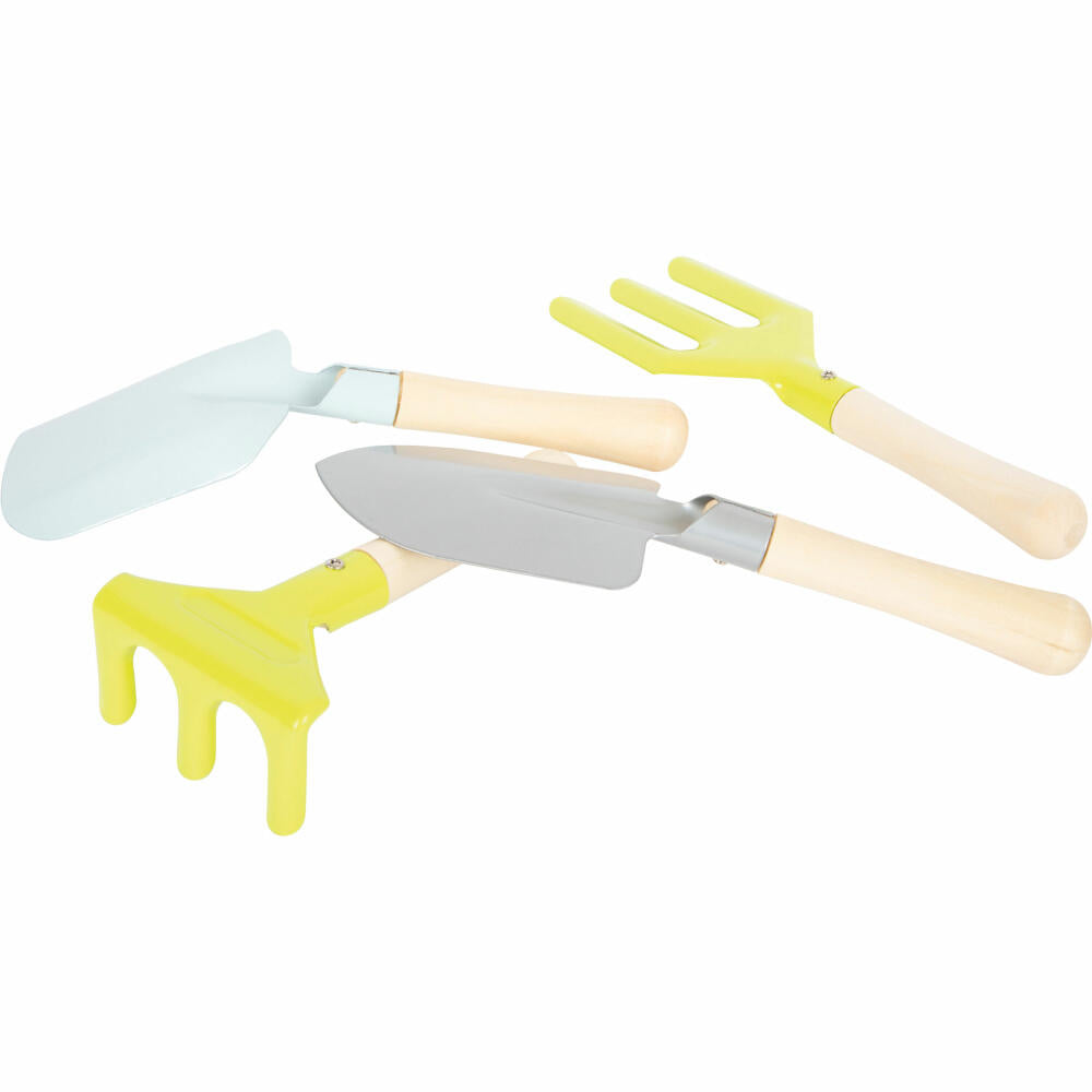Legler small foot garden apron with garden tools, 6 pcs., garden apron, tools, children, rake, shovel, 11881