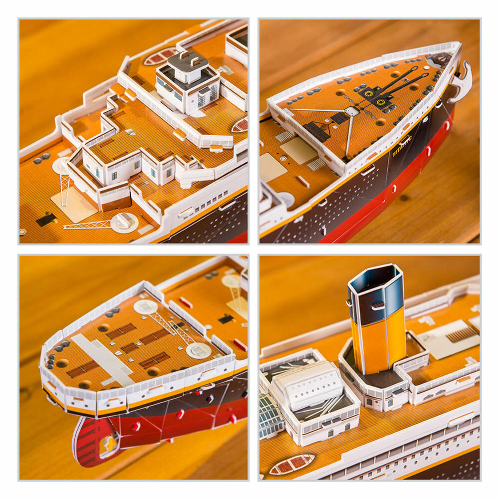 Revell 3D Puzzle RMS Titanic, Passagierschiff, Schiff, 113 Teile, ab 10 Jahren, 00170
