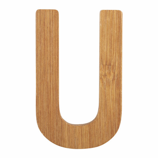 small foot design ABC Buchstaben Bambus U