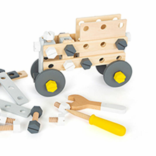 Legler small foot Konstruktionsset Miniwob, Konstruktions Set, Konstruktionsbausatz, Bausatz, Kinder, 11810