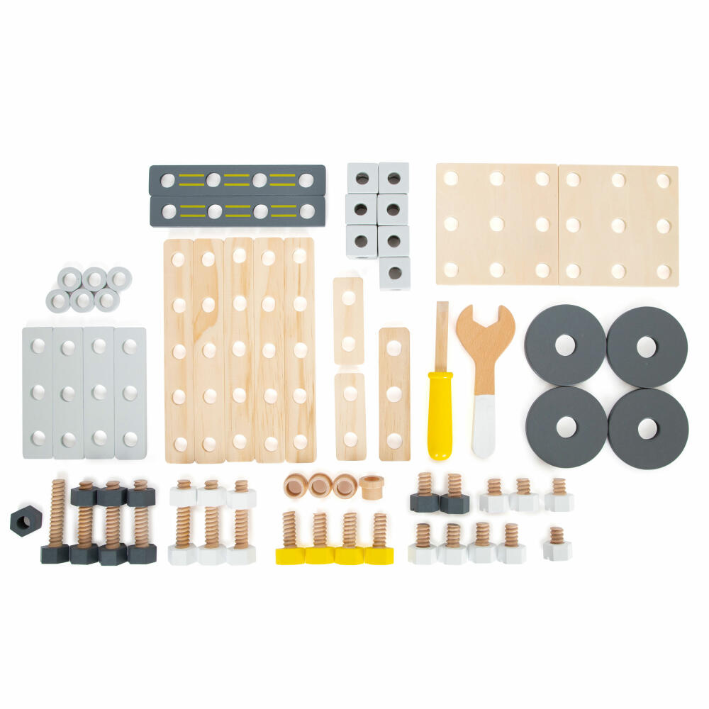 Legler small foot Konstruktionsset Miniwob, Konstruktions Set, Konstruktionsbausatz, Bausatz, Kinder, 11810