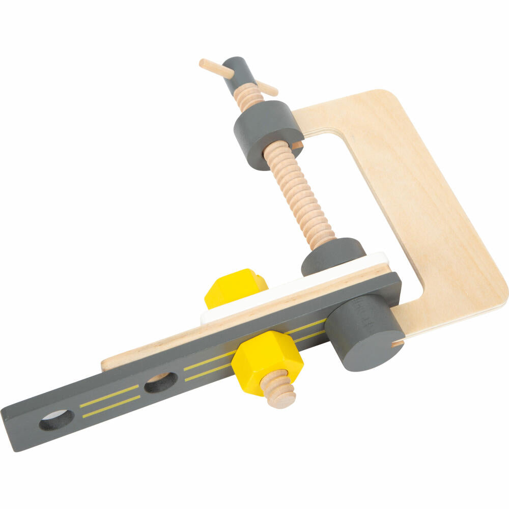Legler small foot Werkzeugkasten 2in1 Miniwob, Werkzeug Kasten, Werkstatt, Rollenspielzeug, Kinder, 11809